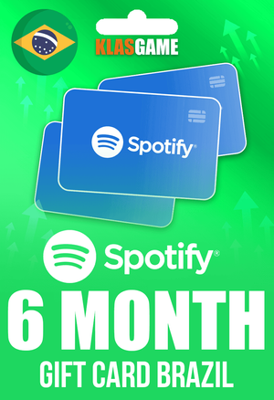 Spotify Gift Card Brazil - 6 Month